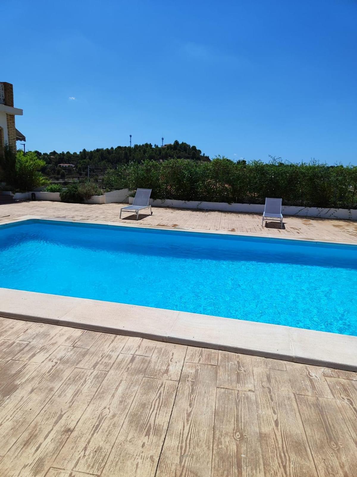 Villa El Recreo, Private Pool & Bbq à Godelleta Extérieur photo